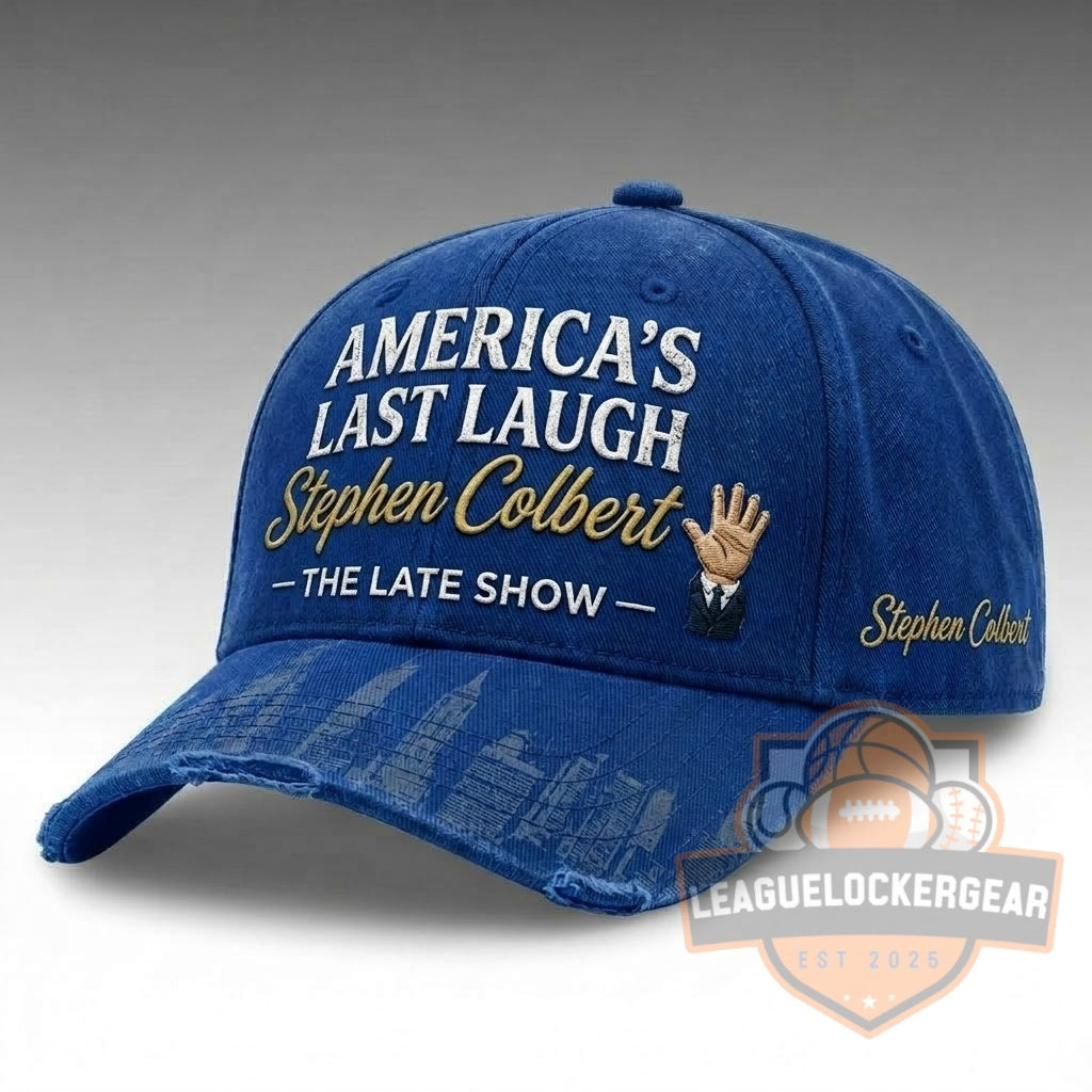 Stephen Colbert The Late Show America’s Last Laugh Baseball Cap