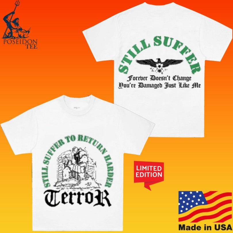 Sticktight Terror Return Harder Champion T-shirt