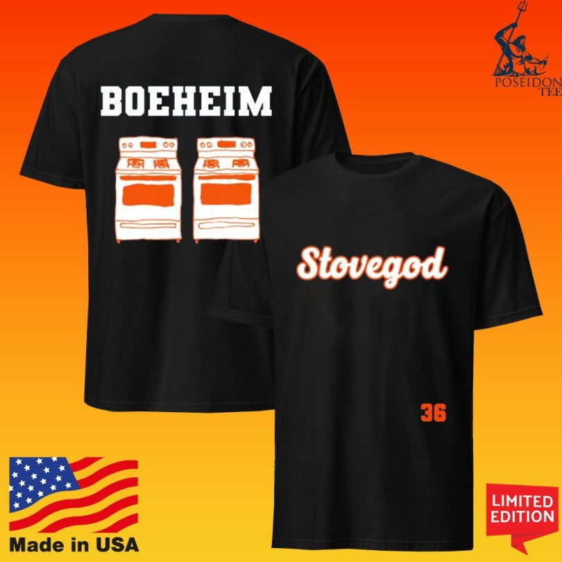 Stove God Boeheim Syracuse Stovemen Stove God Cooks T-shirt