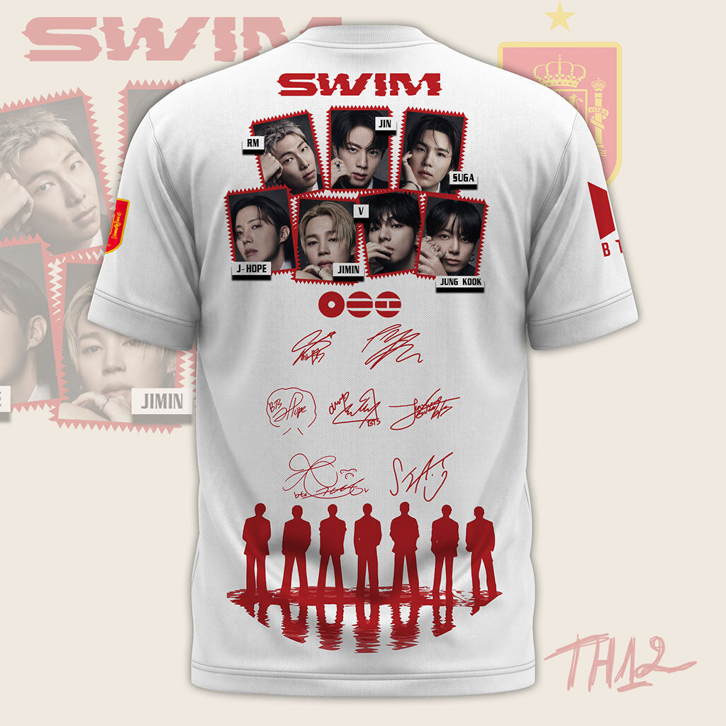 BTS Is Back x Spain World Cup 2026 T-Shirt