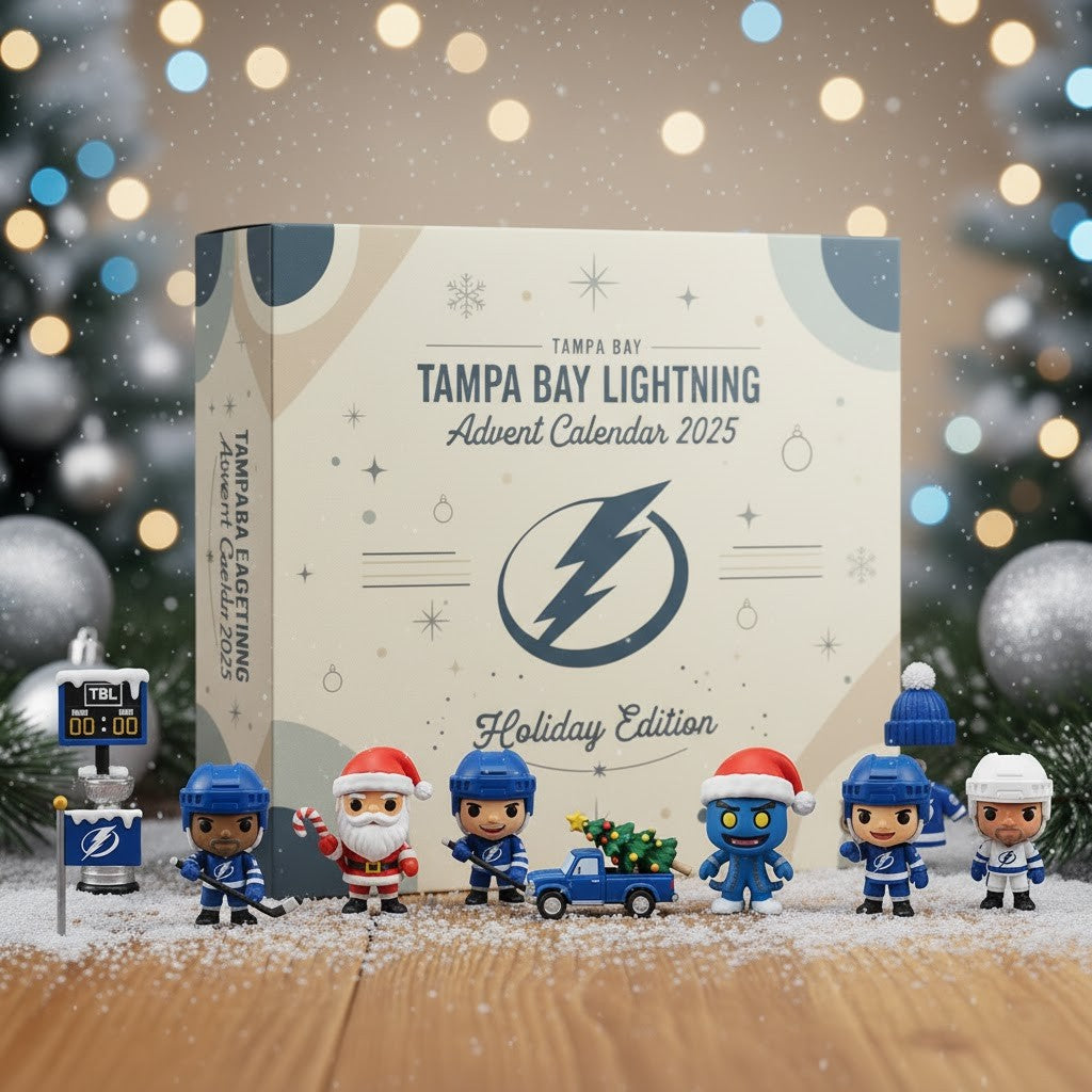 Tampa Bay Lightning Advent Calendar 2025 – Holiday Edition NHL Lightning Fan Collectible Set