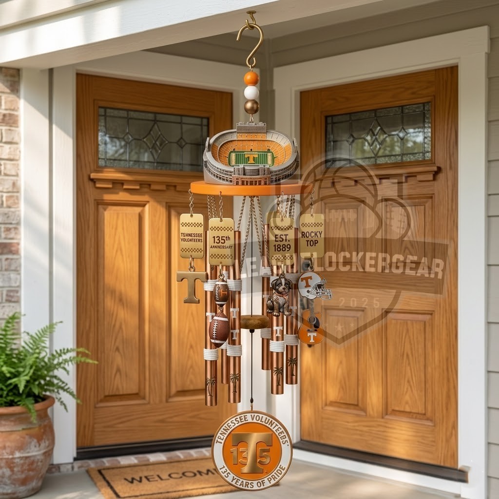 Tennessee Volunteers 135th Anniversary Wind Chime