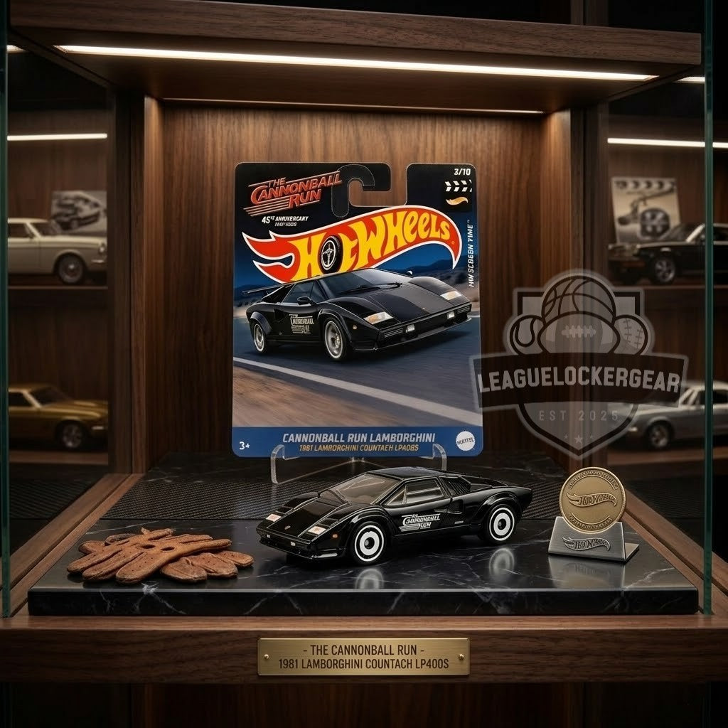 The Cannonball Run 45th Anniversary Lamborghini Hot Wheels Car