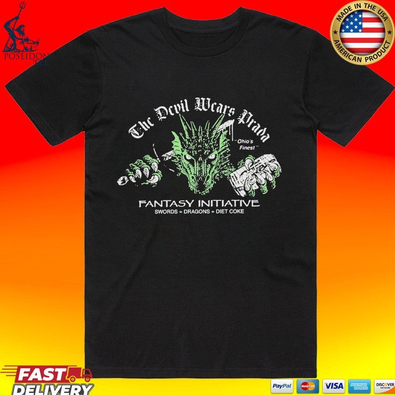 The Devil Wears Prada Fantasy Initiative T-shirt