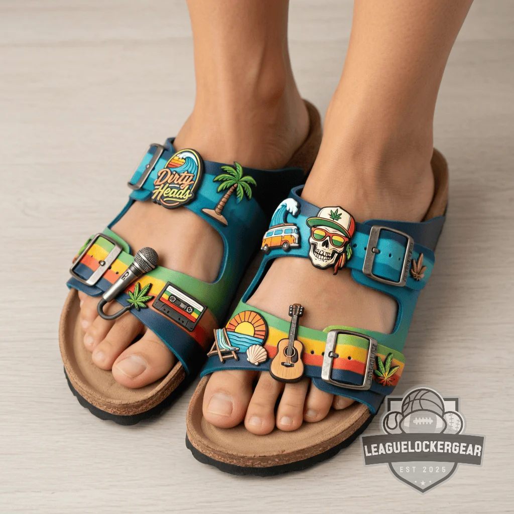 The Dirty Heads Sculpted Charm Collection Classic Slides