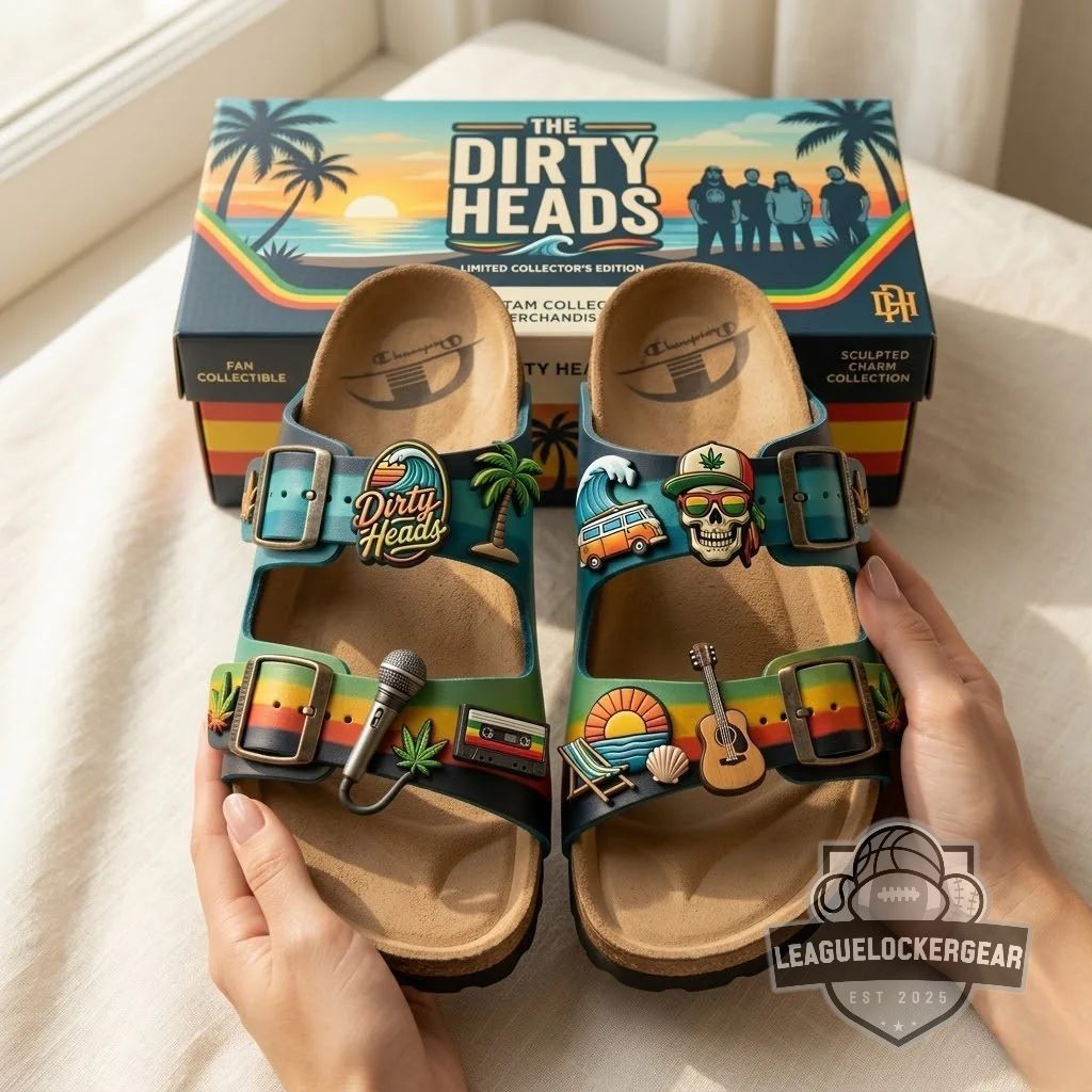 The Dirty Heads Sculpted Charm Collection Classic Slides