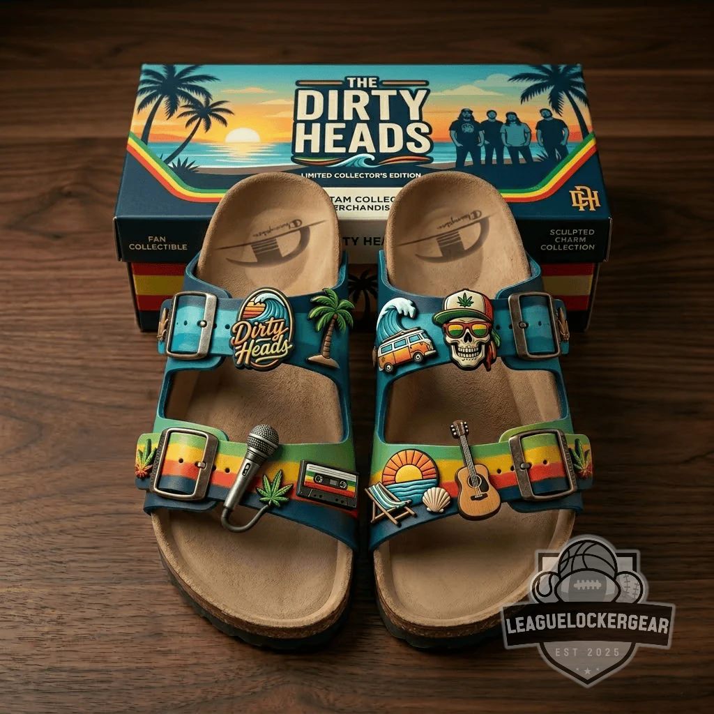 The Dirty Heads Sculpted Charm Collection Classic Slides