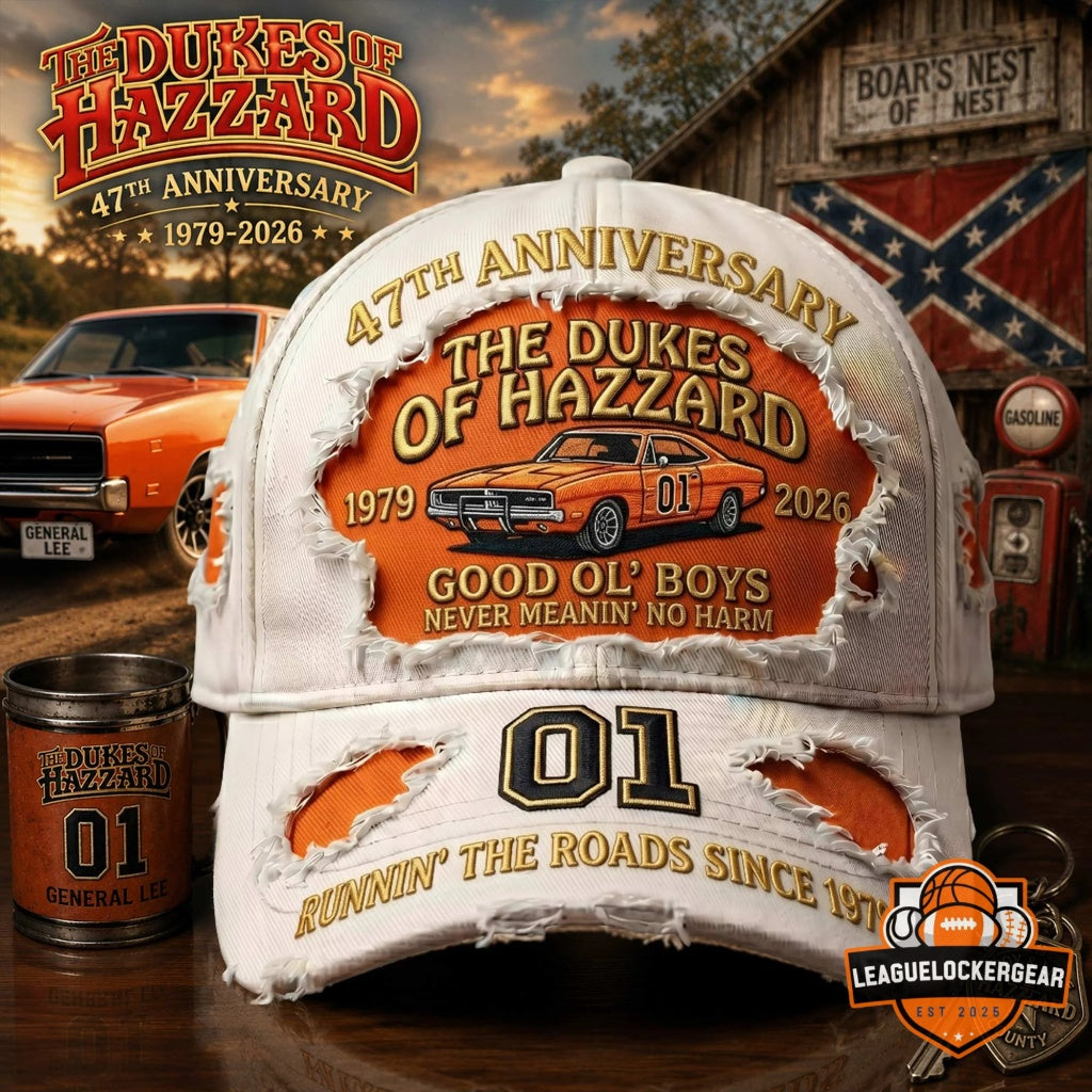 The Dukes of Hazzard 47th Anniversary 1979-2026 Baseball Cap