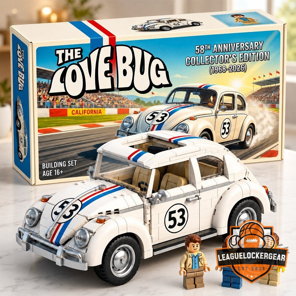 The Love Bug Herbie 58th Anniversary Collector’s Edition Building Set