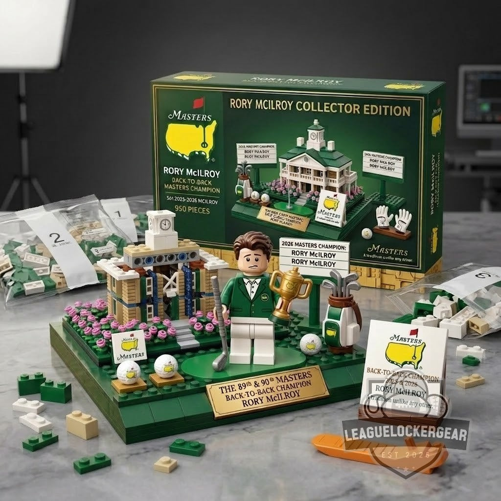 The Masters Rory McIlroy Back-To-Back Champion 2025-2026 Collector Edition Building Block Set