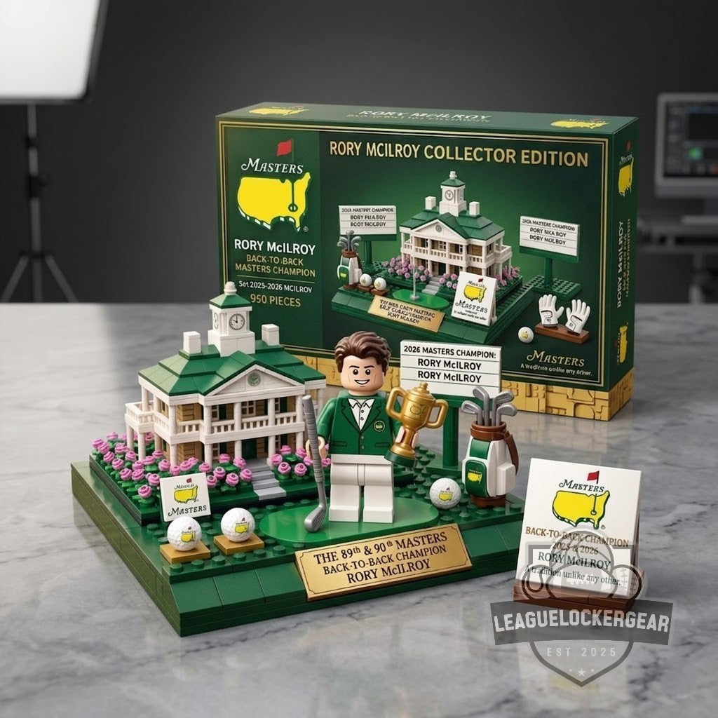 The Masters Rory McIlroy Back-To-Back Champion 2025-2026 Collector Edition Building Block Set