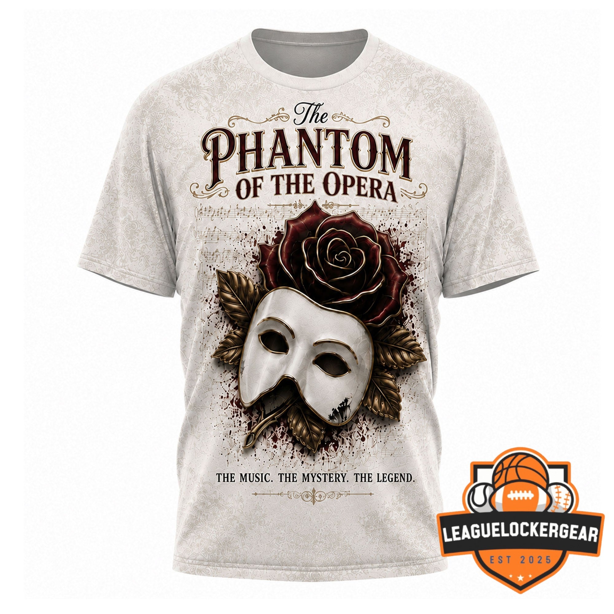 The Phantom of the Opera 40th Anniversary 1986-2026 T-Shirt