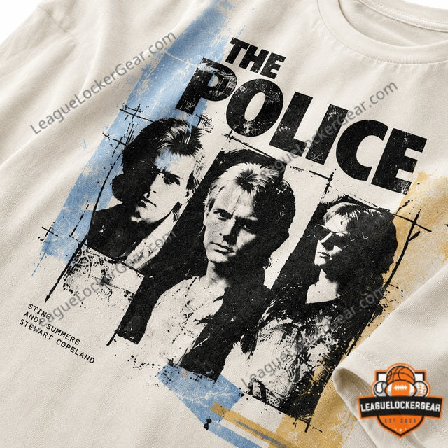 The Police Every Breath You Take Synchronicity Tour 1983 T-Shirt