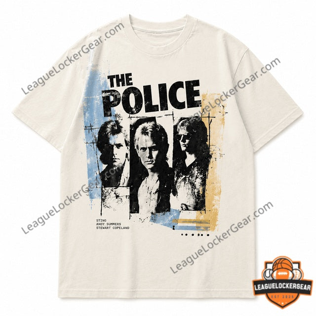 The Police Every Breath You Take Synchronicity Tour 1983 T-Shirt