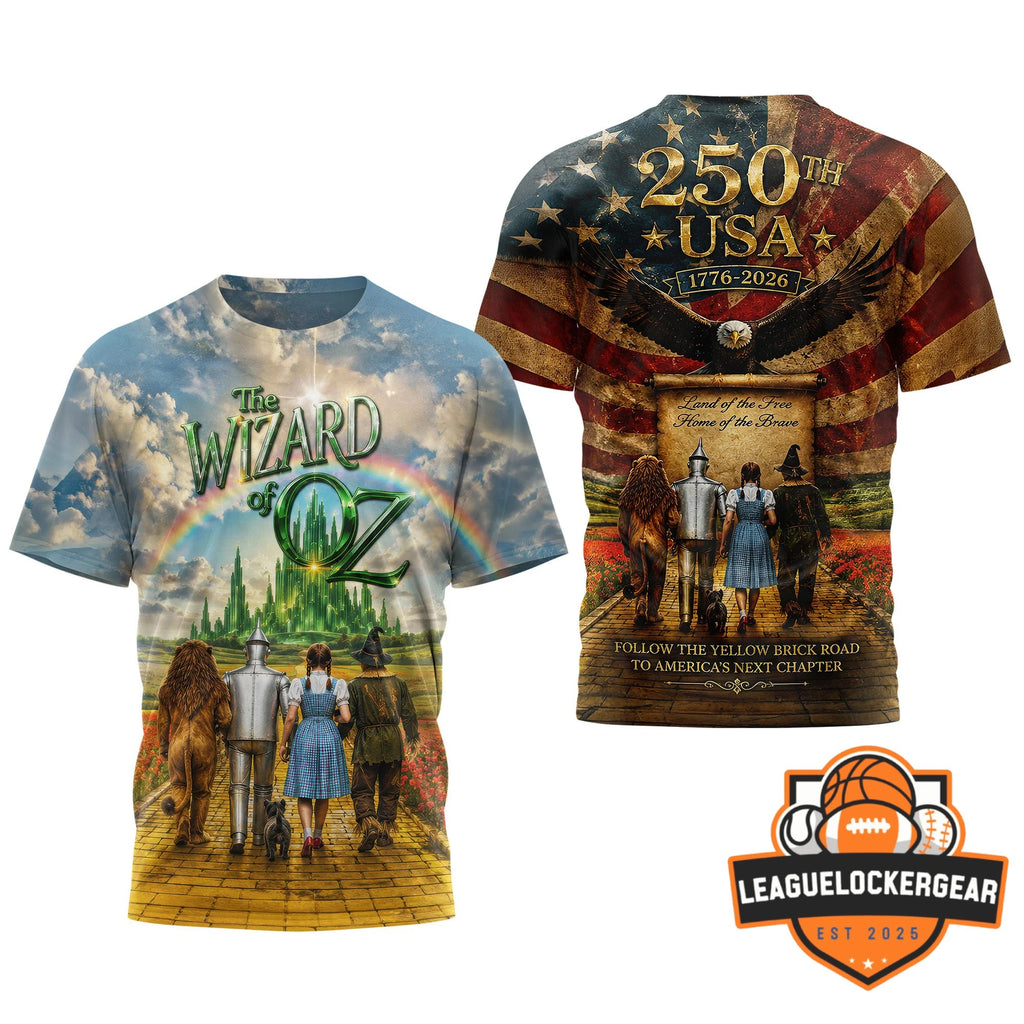 The Wizard of Oz 250th USA Anniversary 1776-2026 T-Shirt