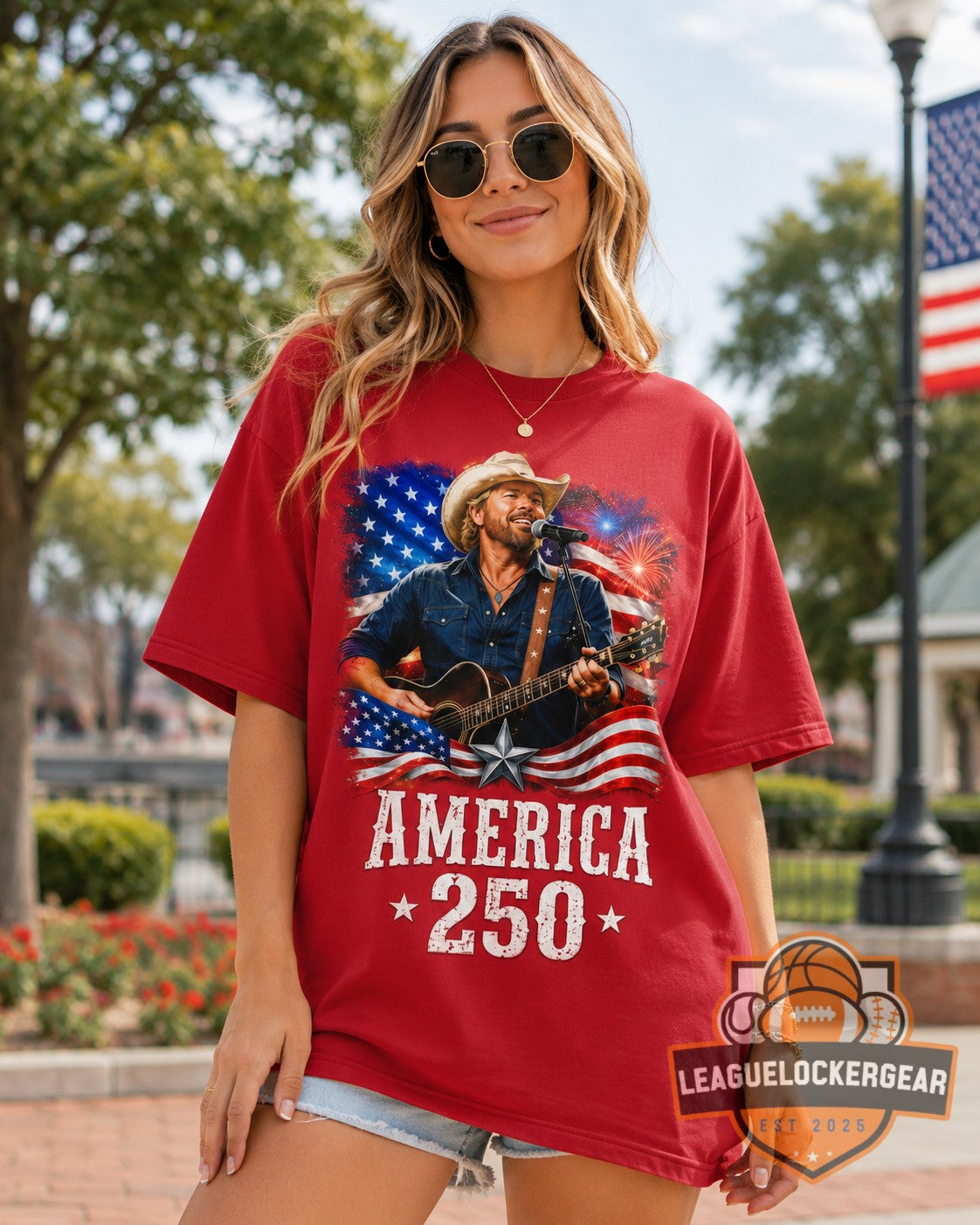 Toby Keith America 250 Years Of Freedom T-Shirt