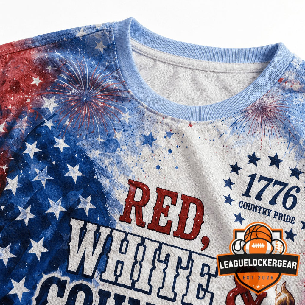 Toby Keith American Made Country Raised 1776 Patriotic T-Shirt
