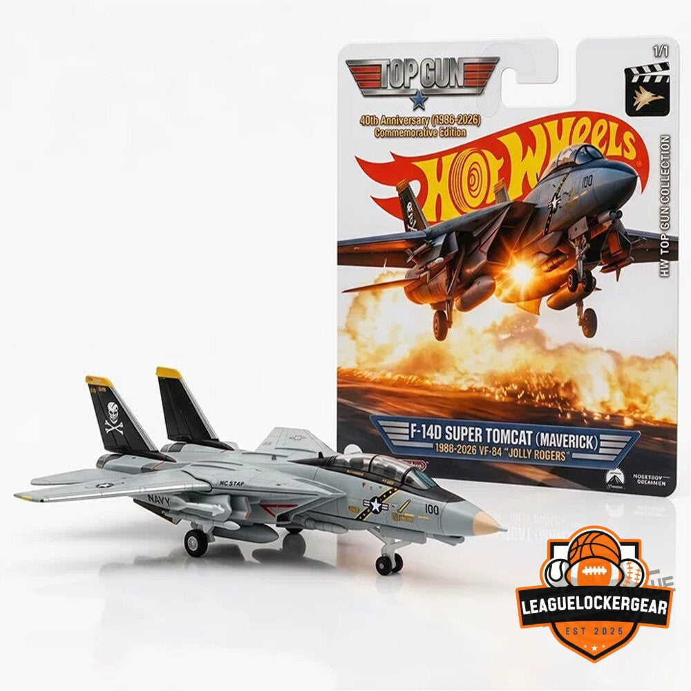 Gun 40th Anniversary F-14D Super Tomcat Wheels Diecast Plane