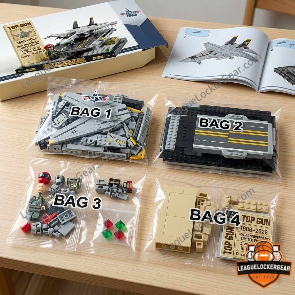 Gun 40th Anniversary 1986-2026 Building Blocks Display Set