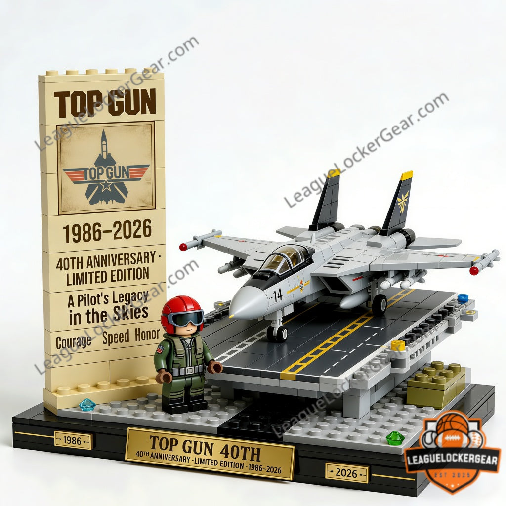Gun 40th Anniversary 1986-2026 Building Blocks Display Set