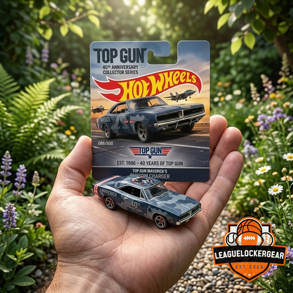 Gun 40th Anniversary Maverick’s Custom Charger Hot Wheels Diecast Car
