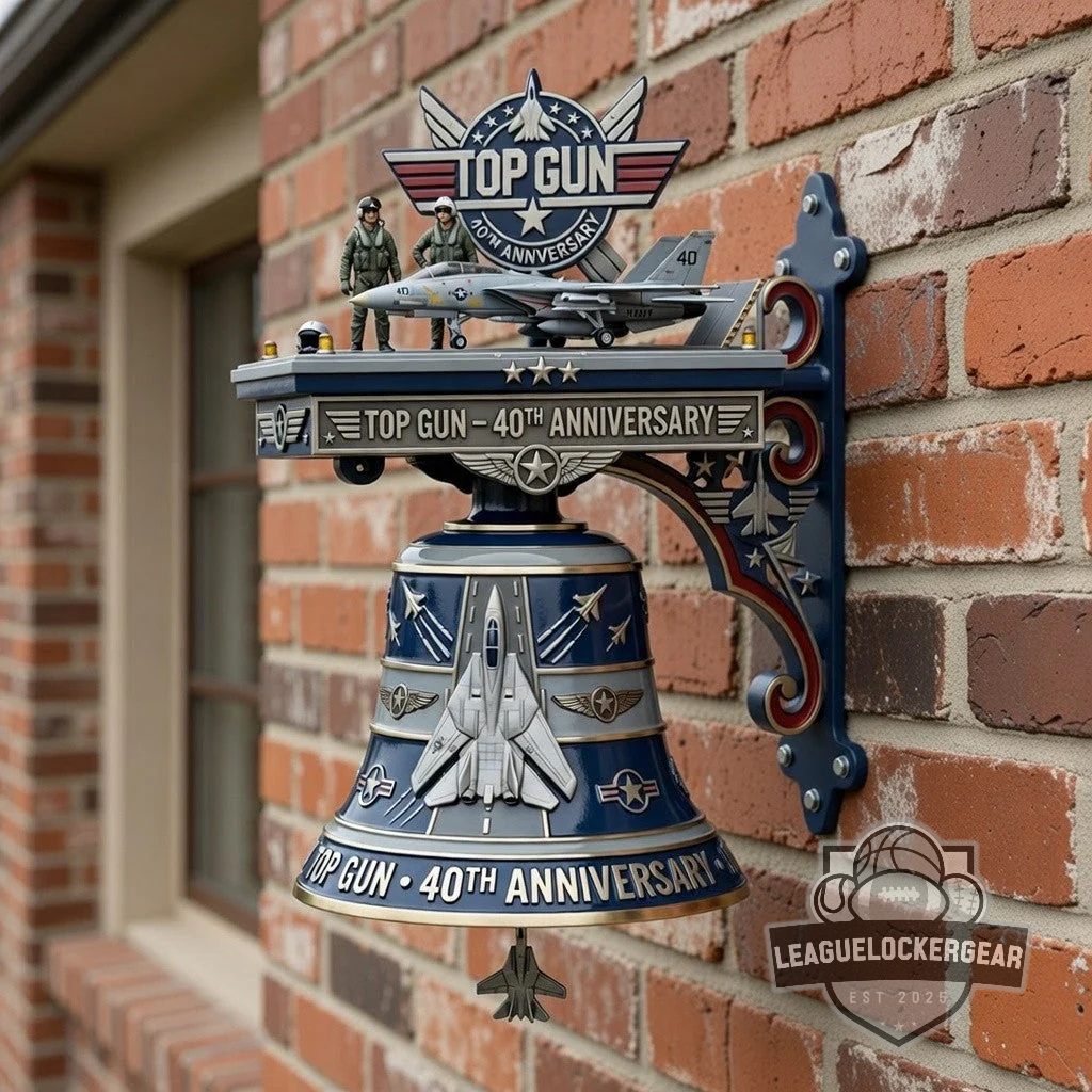 Gun 40th Anniversary Wall Bell