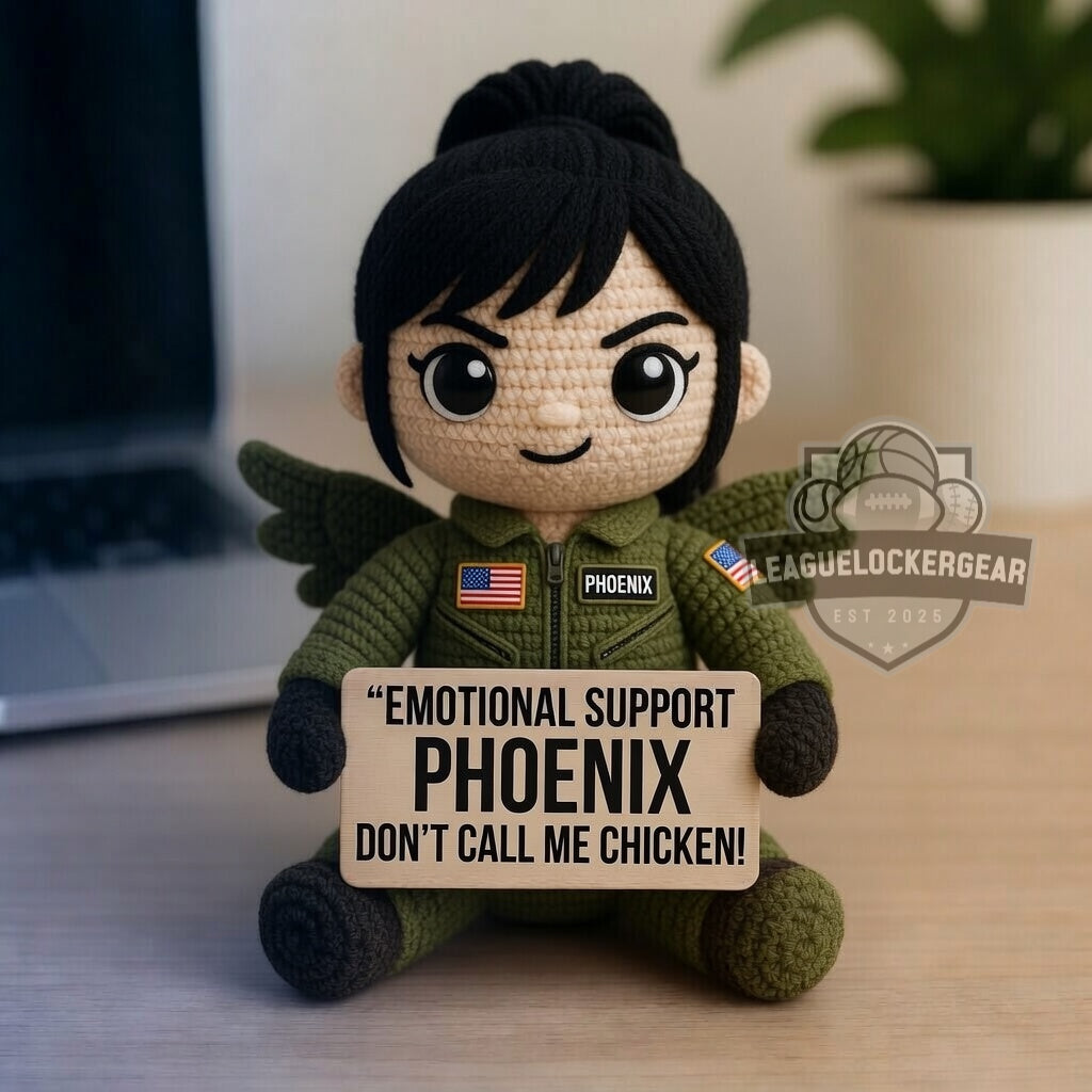 Gun 40th Anniversary Emotional Support Characters Crochet Dolls
