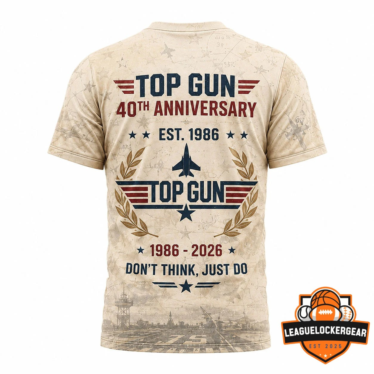 Gun Maverick 40th Anniversary 1986-2026 T-Shirt