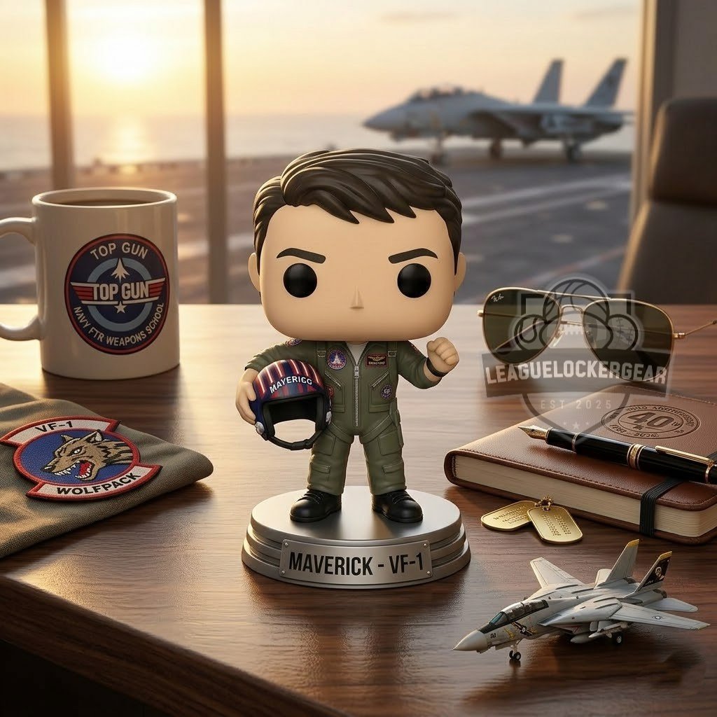 Gun Maverick 40th Anniversary Funko Pop Figure