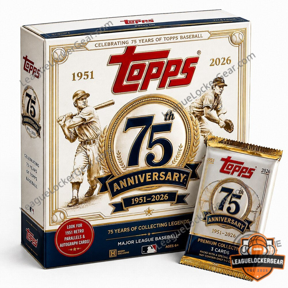 Topps Baseball 75th Anniversary 1951-2026 Trading Card Box