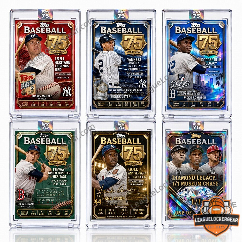 Topps Baseball MLB 75th Anniversary 1951-2026 Hobby Box