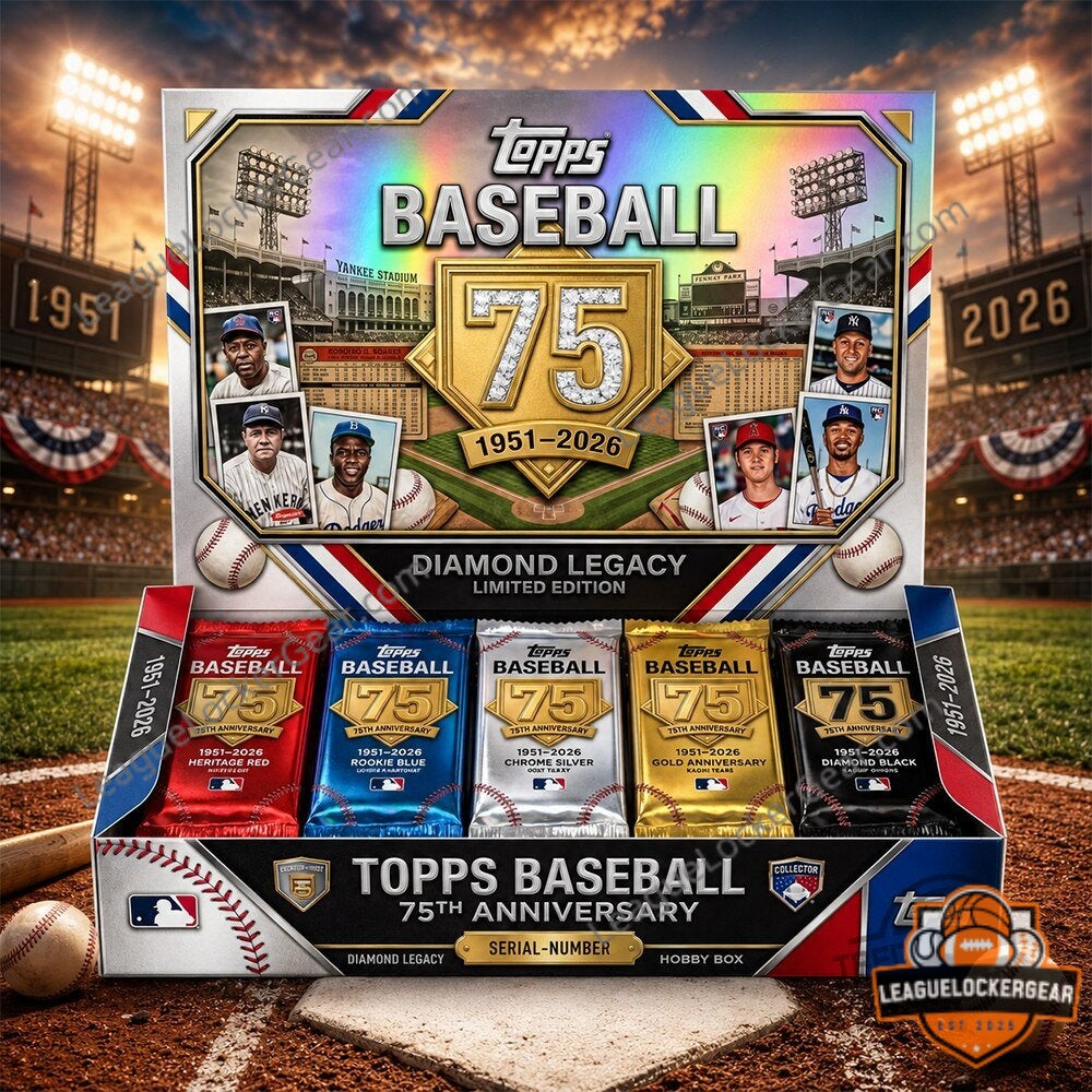 Topps Baseball MLB 75th Anniversary 1951-2026 Hobby Box