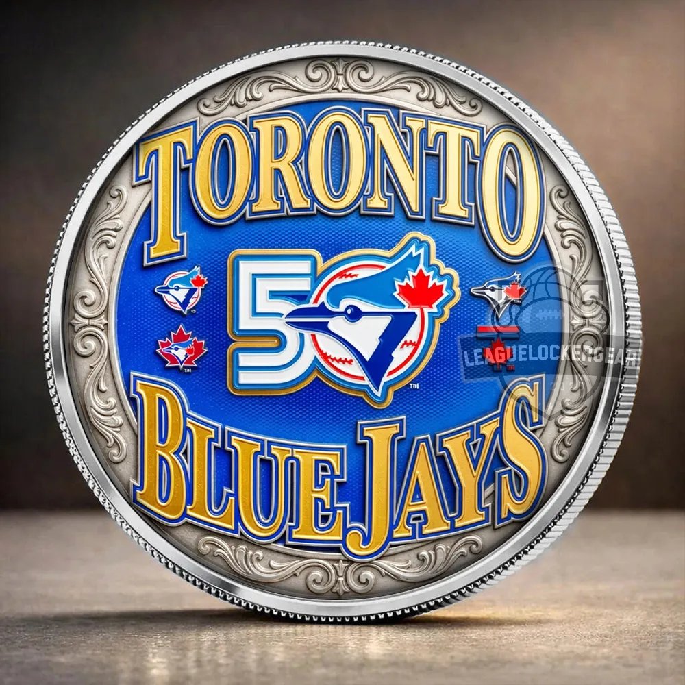 Toronto Blue Jays 50th Anniversary Flip Coin