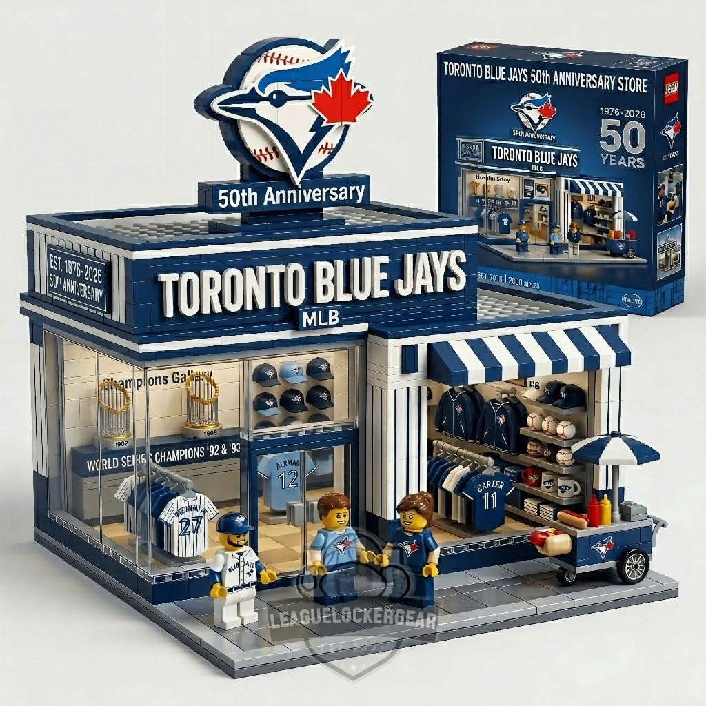 Toronto Blue Jays 50th Anniversary LEGO Store Set