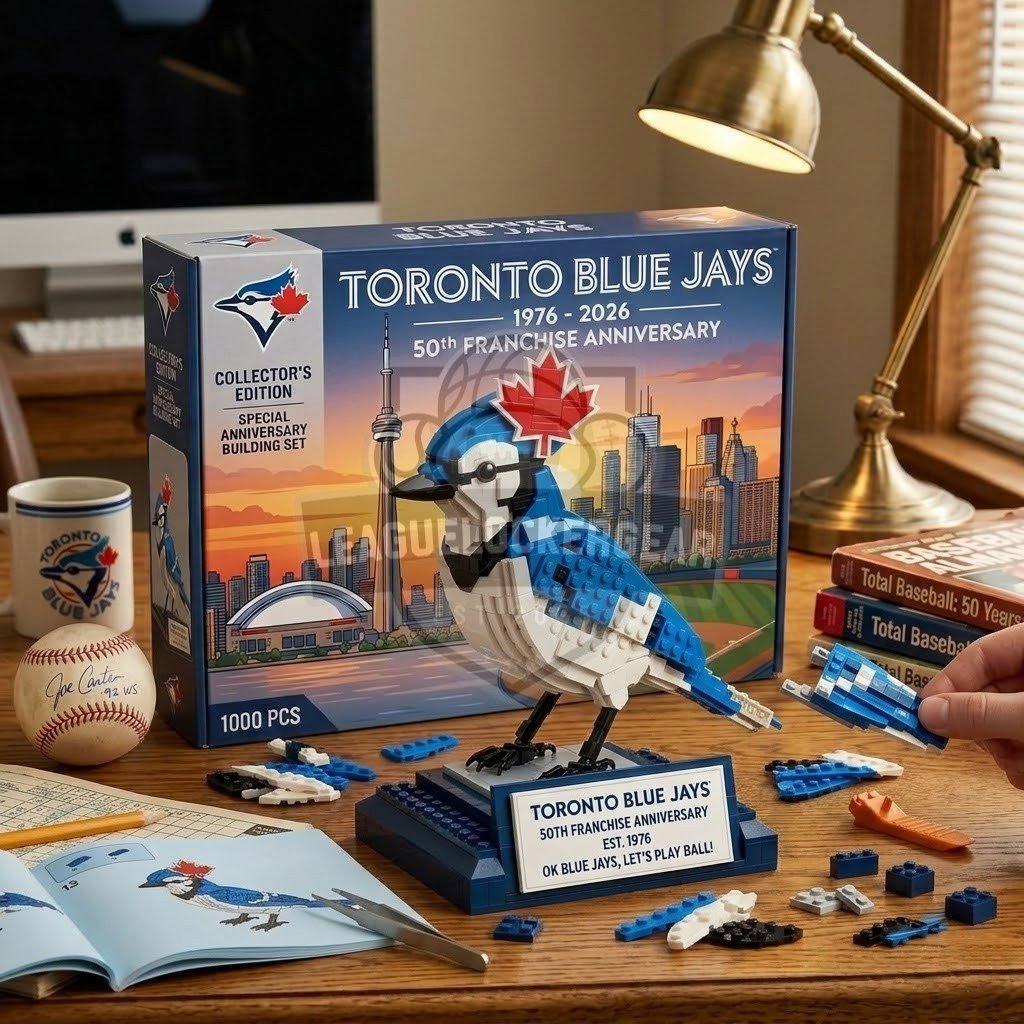 Toronto Blue Jays 50th Franchise Anniversary Building Set