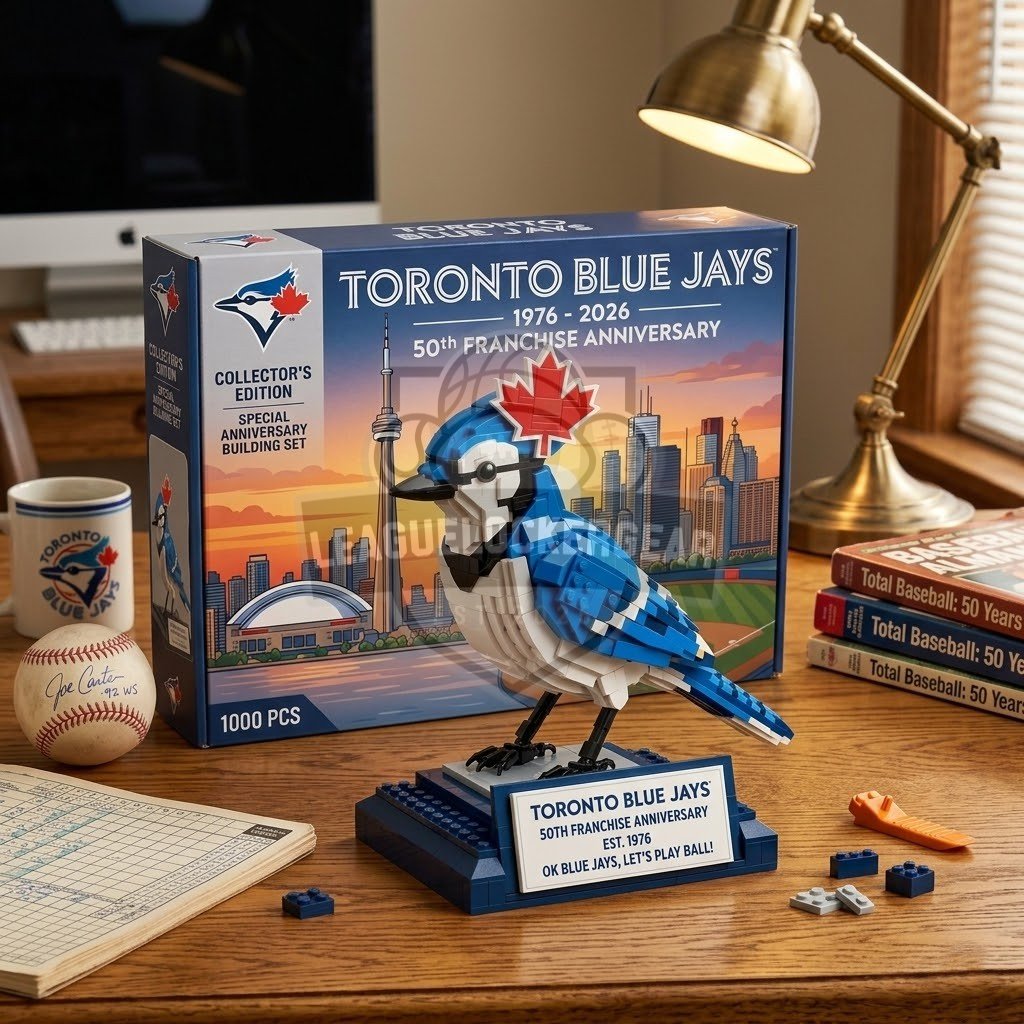 Toronto Blue Jays 50th Franchise Anniversary Building Set