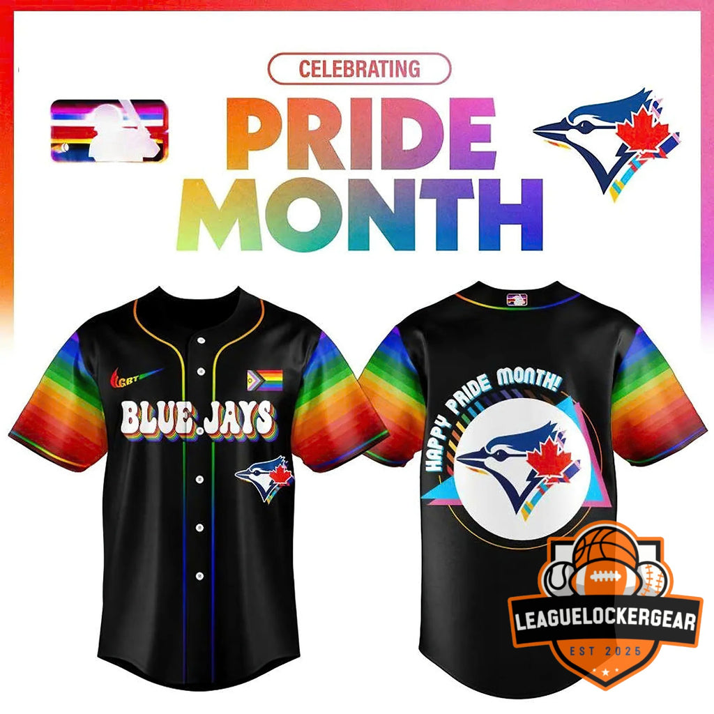 Toronto Blue Jays Pride Month Baseball Jersey