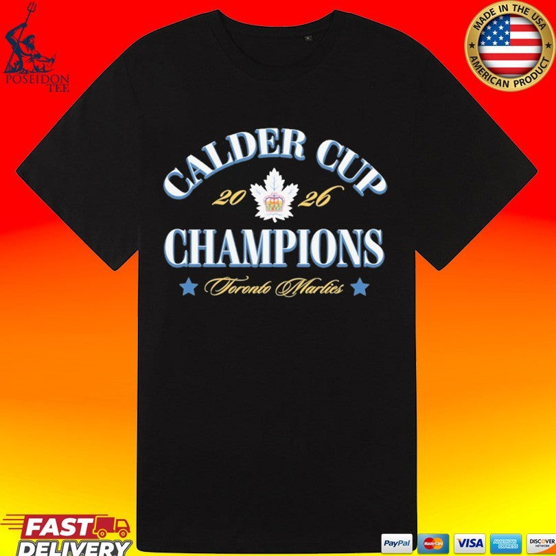 Toronto Marlies 2026 Calder Cup Champions ‘high Waisted’ T-shirt