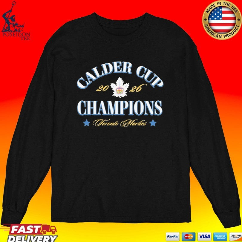 Toronto Marlies 2026 Calder Cup Champions ‘high Waisted’ T-shirt