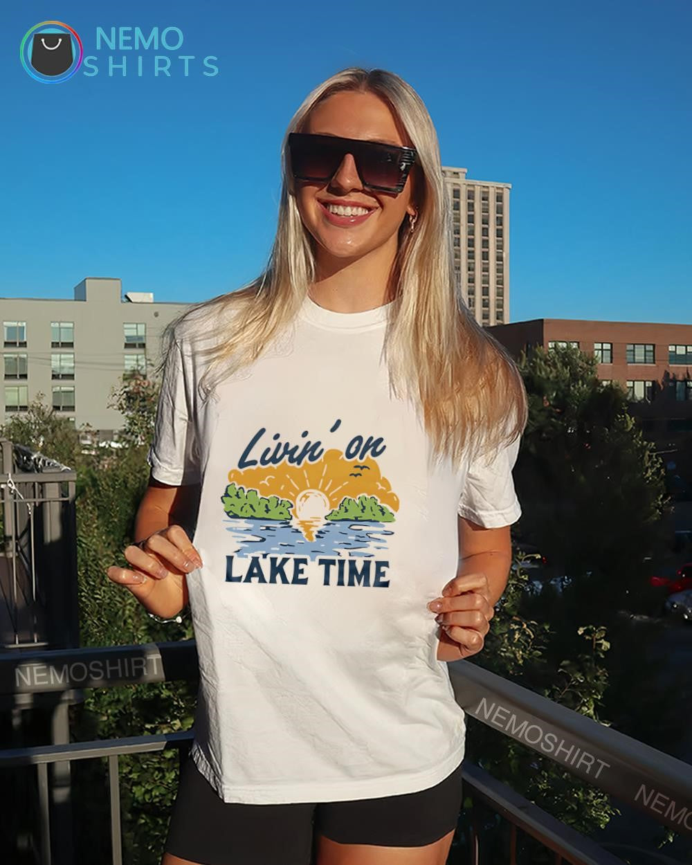 Lake of the Ozarks livin’ on lake time shirt