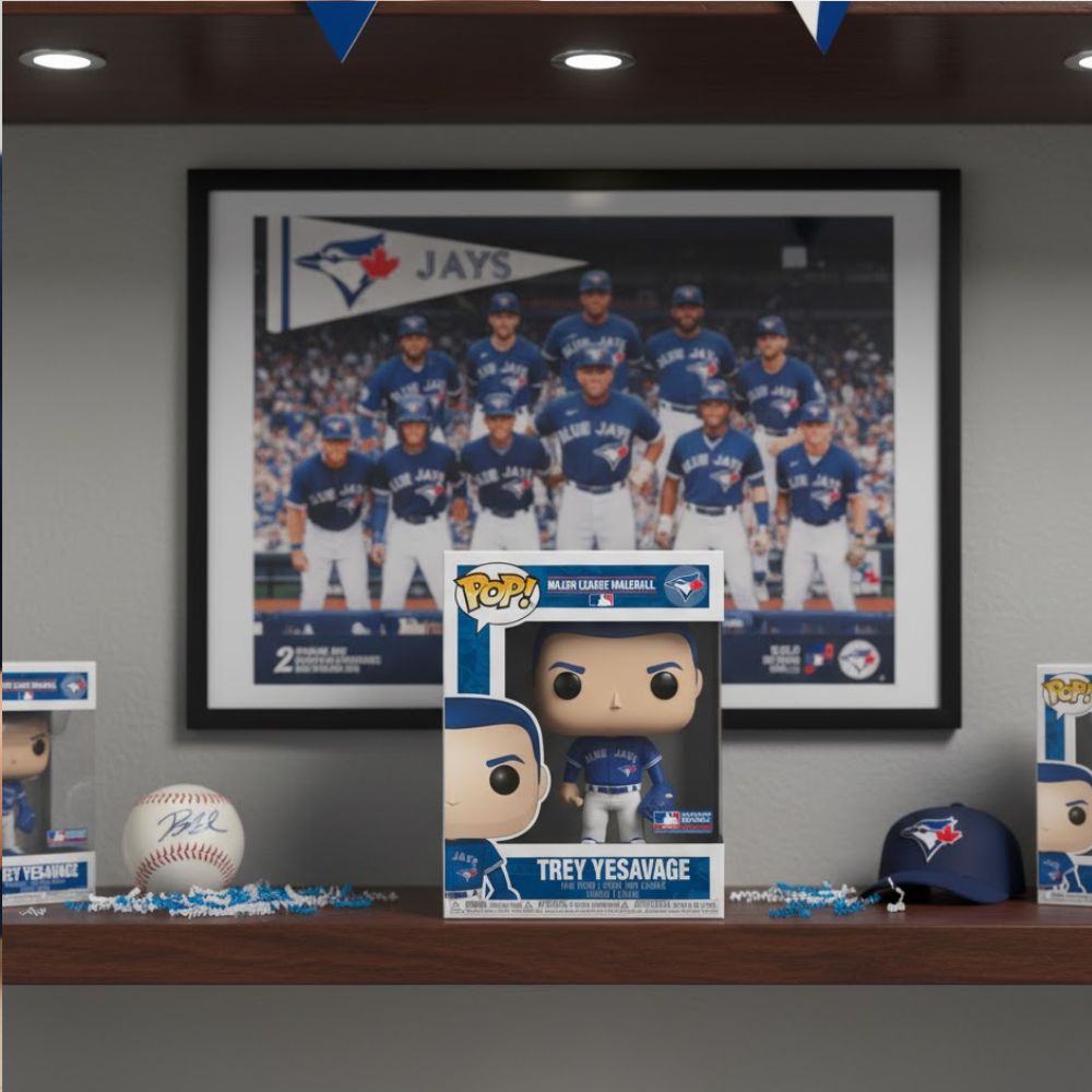 Trey Yesavage Toronto Blue Jays Funko Pop Vinyl Figure – 2025 MLB Exclusive