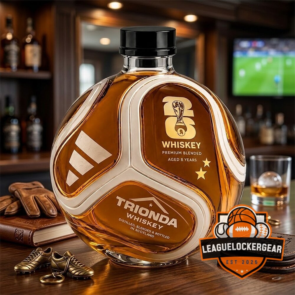 World Cup 2026 Adidas Trionda Whiskey Bottle Decanter