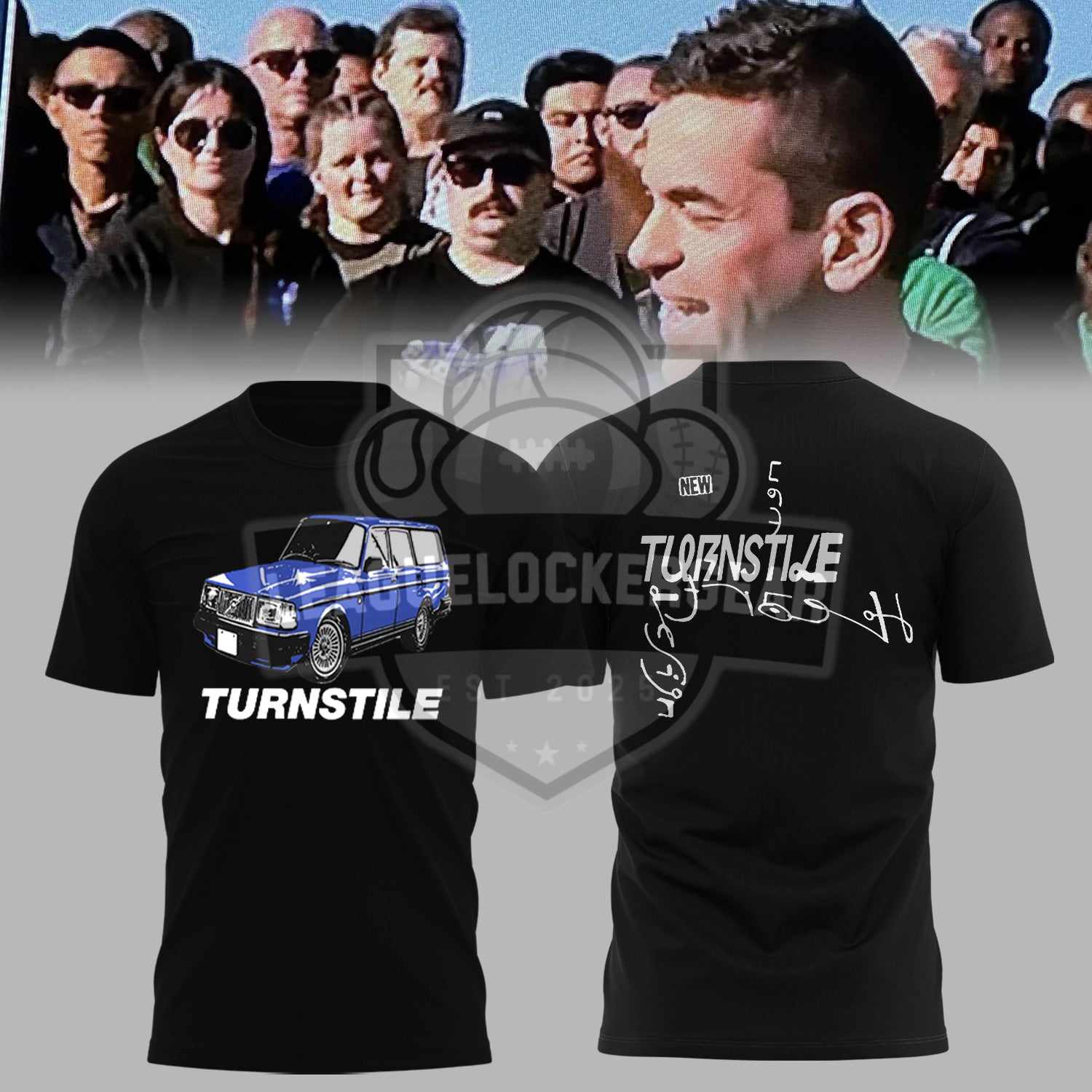 Turnstile Volvo Car Signature T-Shirt