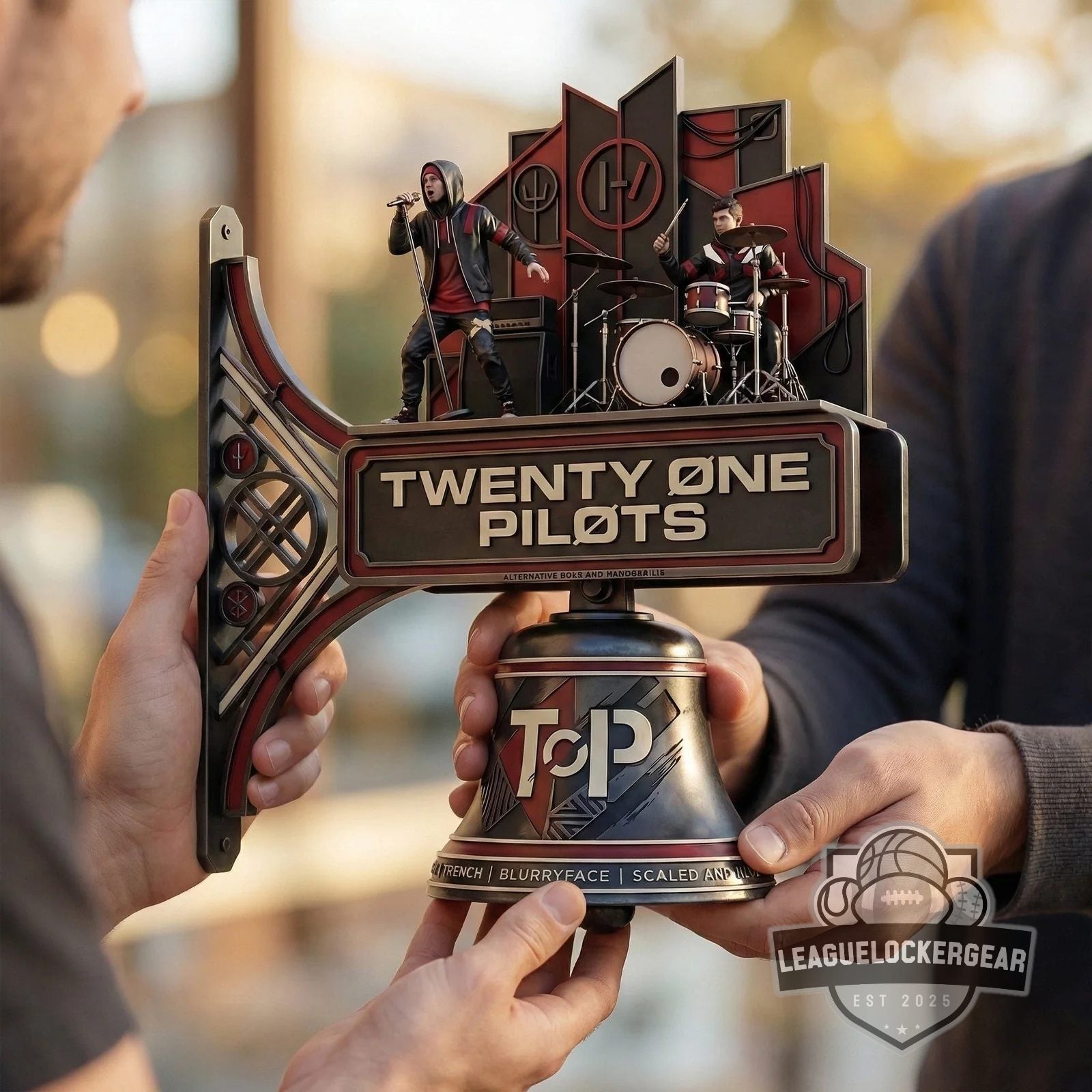 Twenty One Pilots Wall Mounted Bell