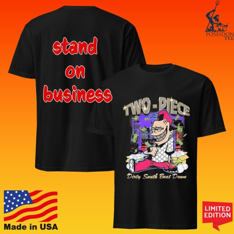 Two-piece Stand On Business Threads Eddy Money $$$ T-shirt