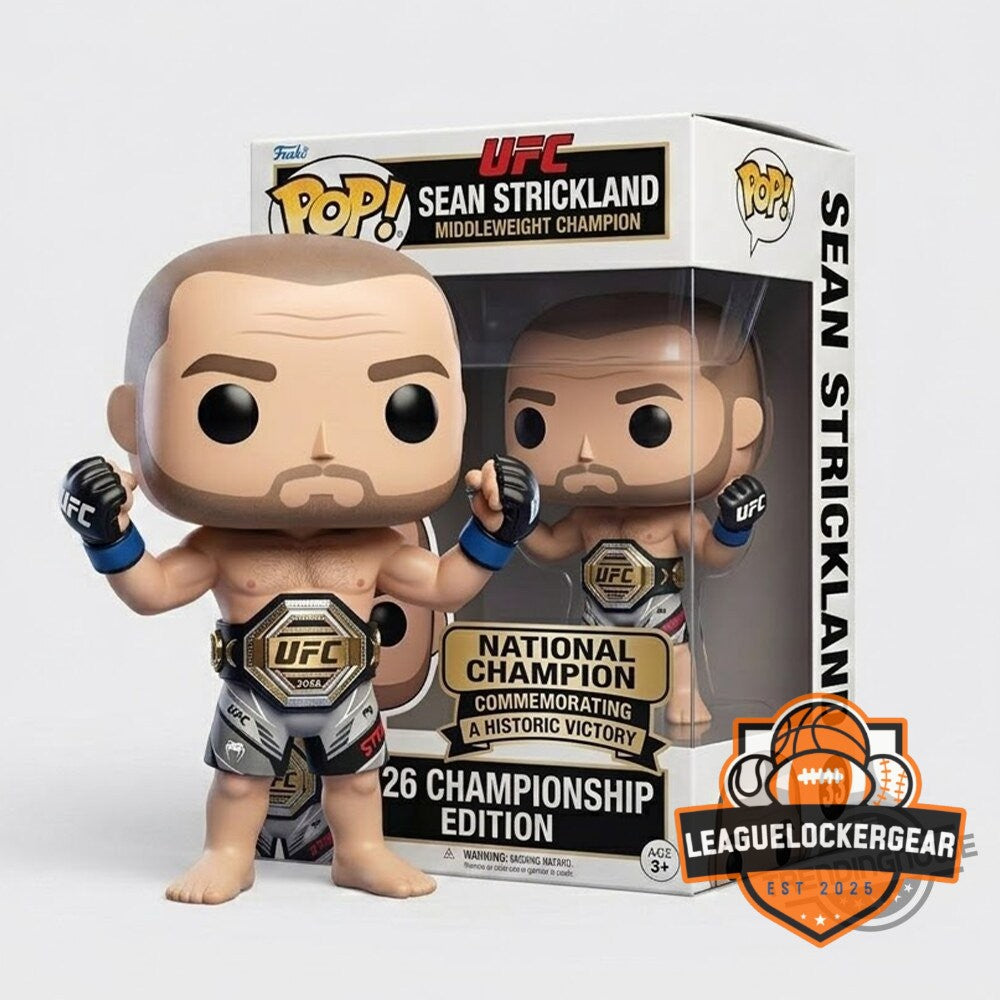 UFC Sean Strickland Middleweight Champion 26 Championship Edition Funko Pop Figure