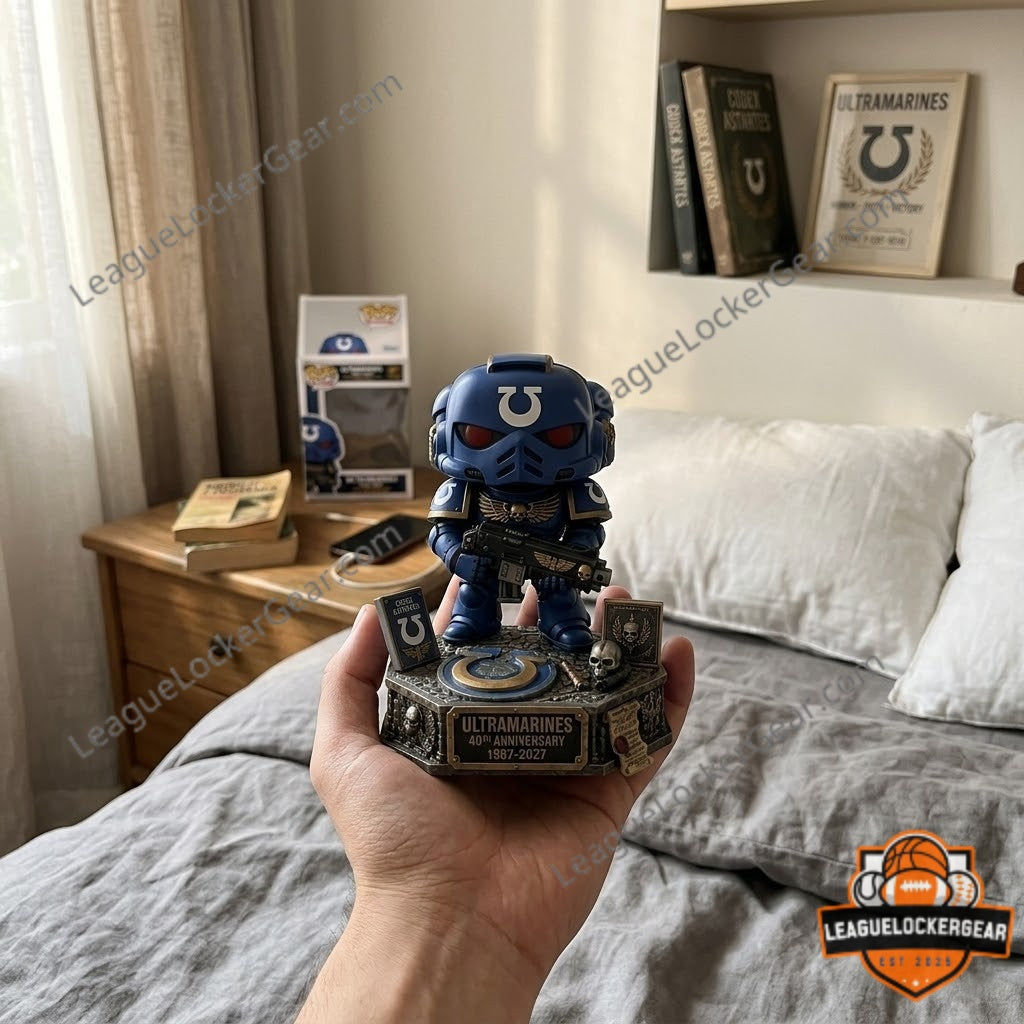 Ultramarines 40th Anniversary 1987-2027 Space Marine Collector Edition Vinyl Figure