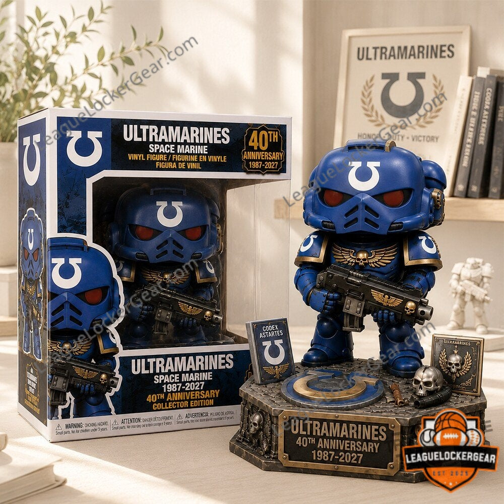 Ultramarines 40th Anniversary 1987-2027 Space Marine Collector Edition Vinyl Figure