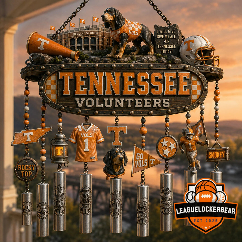 University of Tennessee Volunteers Iconic Elements Collection Wind Chimes