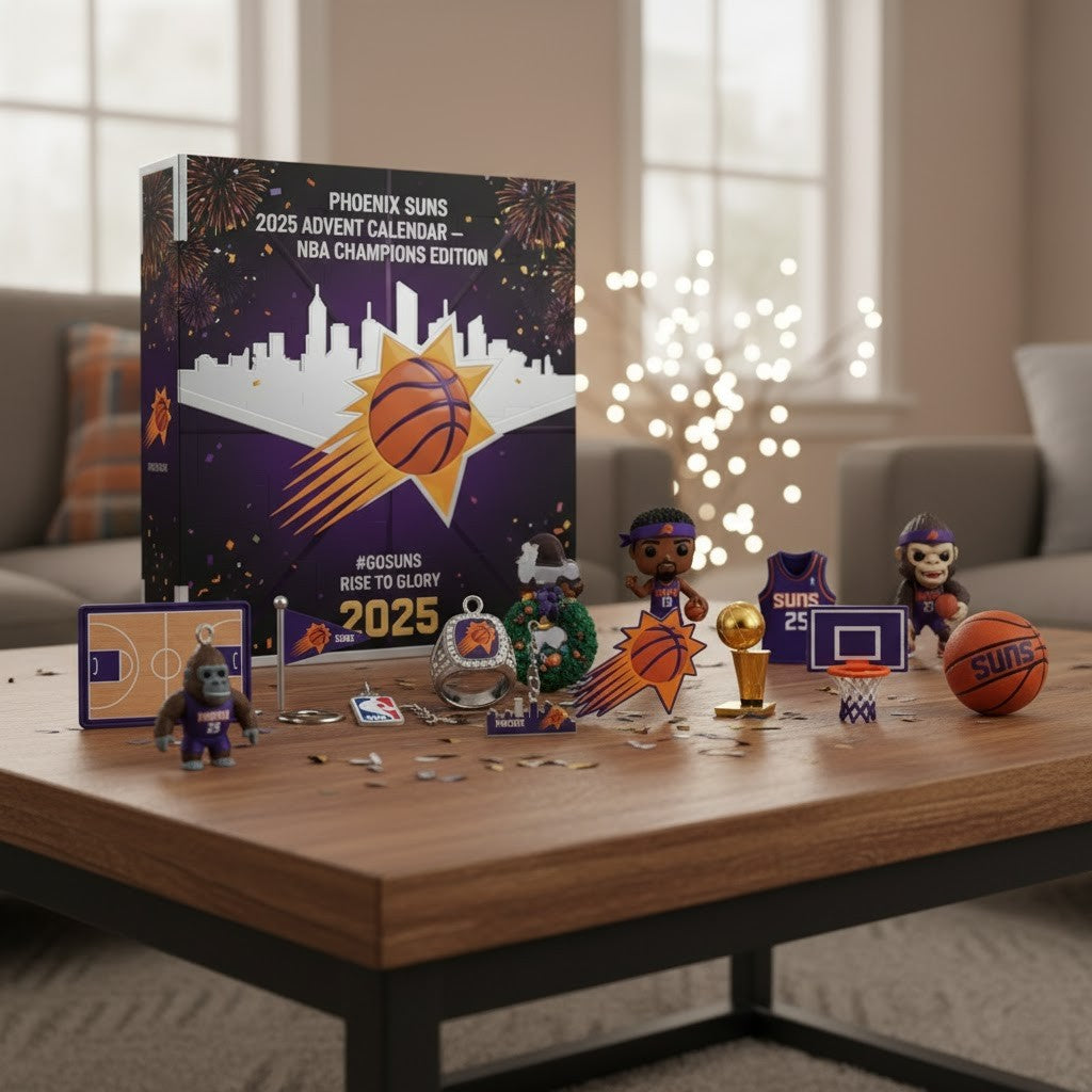Phoenix Suns Advent Calendar 2025 – NBA Christmas Countdown Gift Set